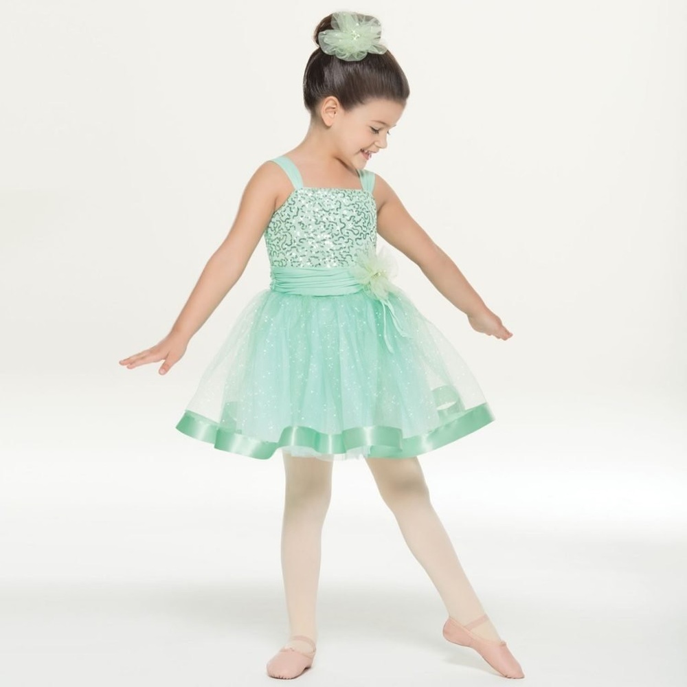 COPY - Revolution Dance Follow Your Heart mint green ballet lyrical dress